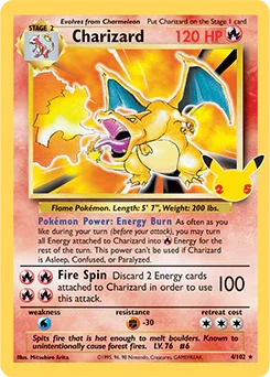 CELC 4/102 Charizard