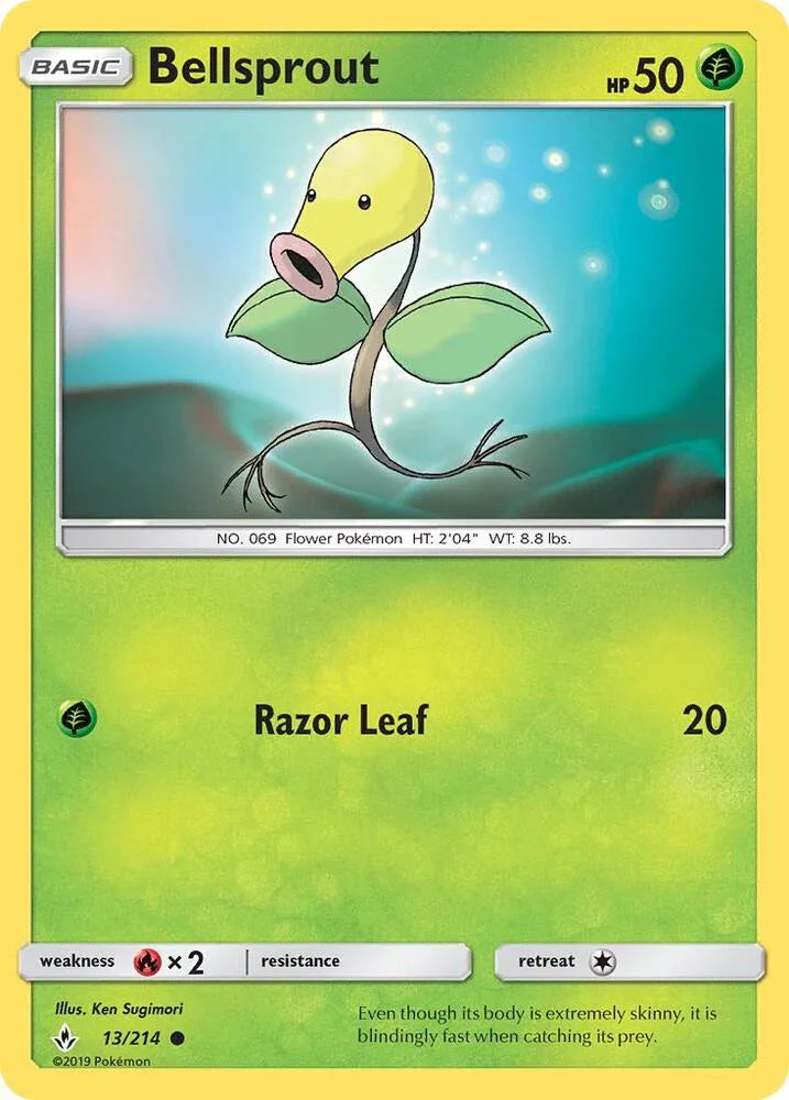 UNB 13/214 Bellsprout C