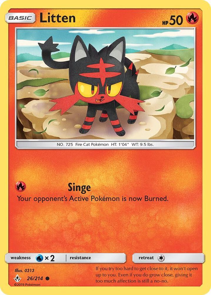 UNB 26/214 Litten C