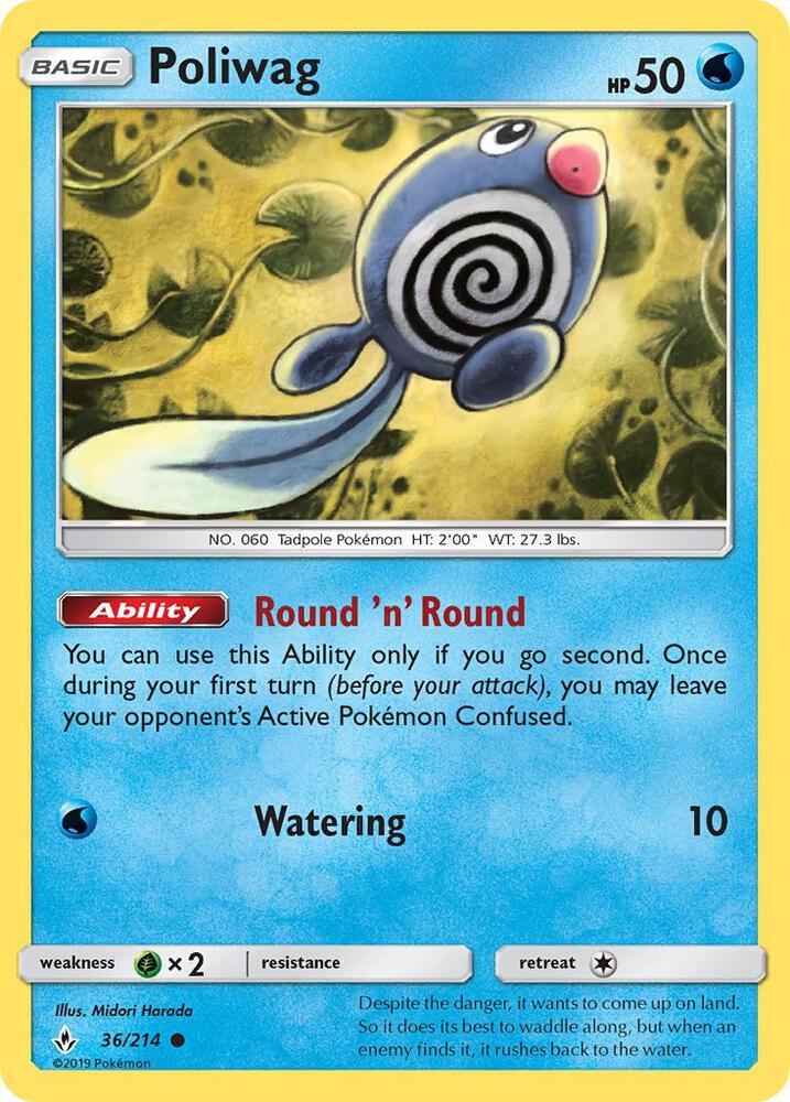 UNB 36/214 Poliwag C