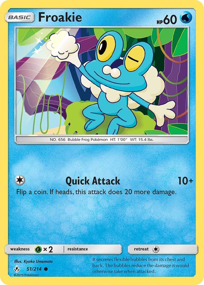 UNB 51/214 Froakie C