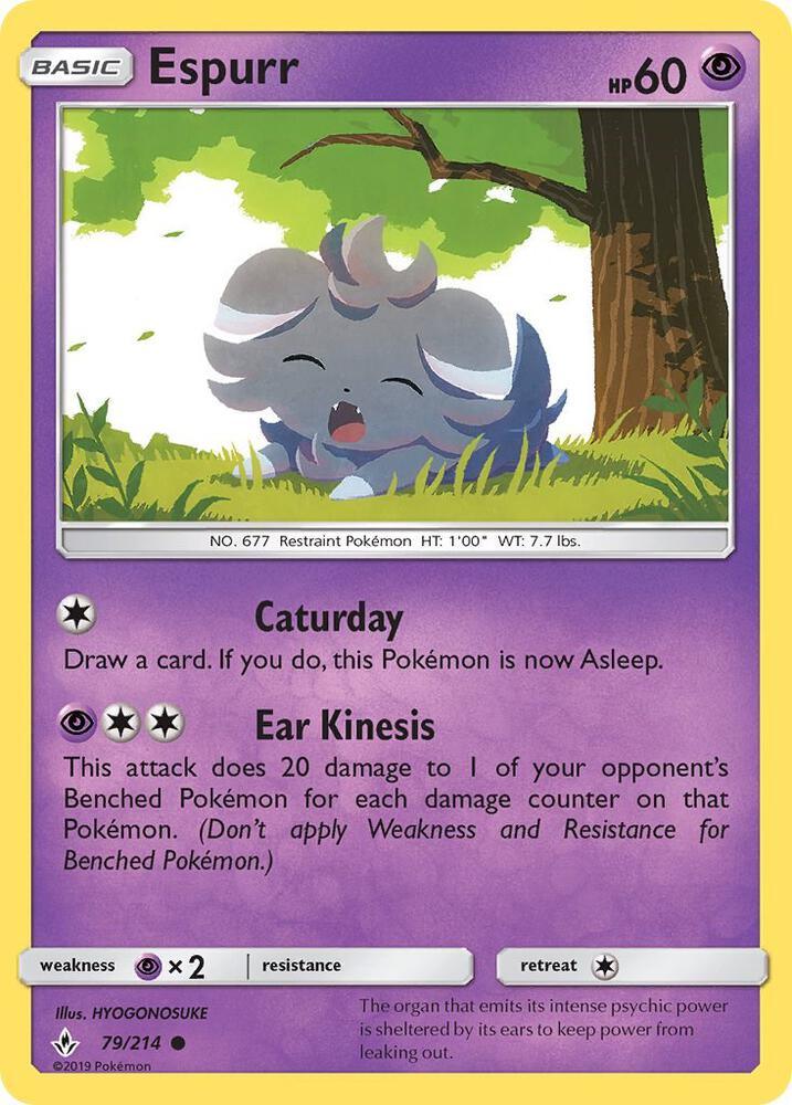 UNB 79/214 Espurr C