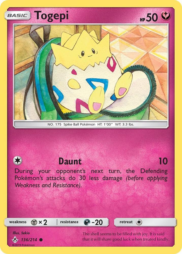 UNB 136/214 Togepi C