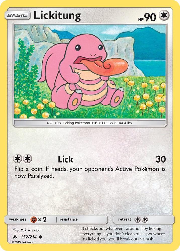 UNB 152/214 Lickitung C