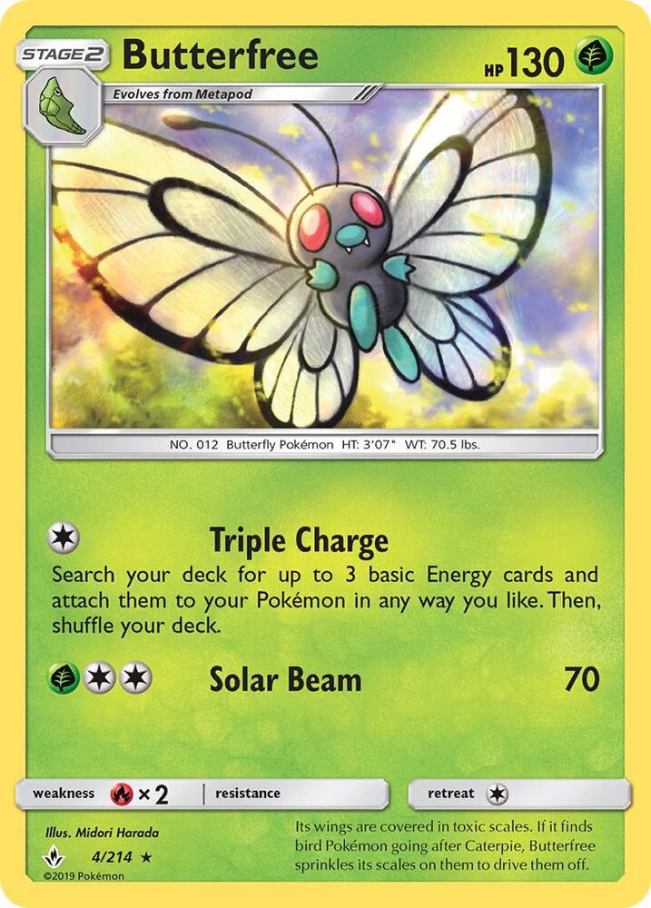 UNB 4/214 Butterfree R