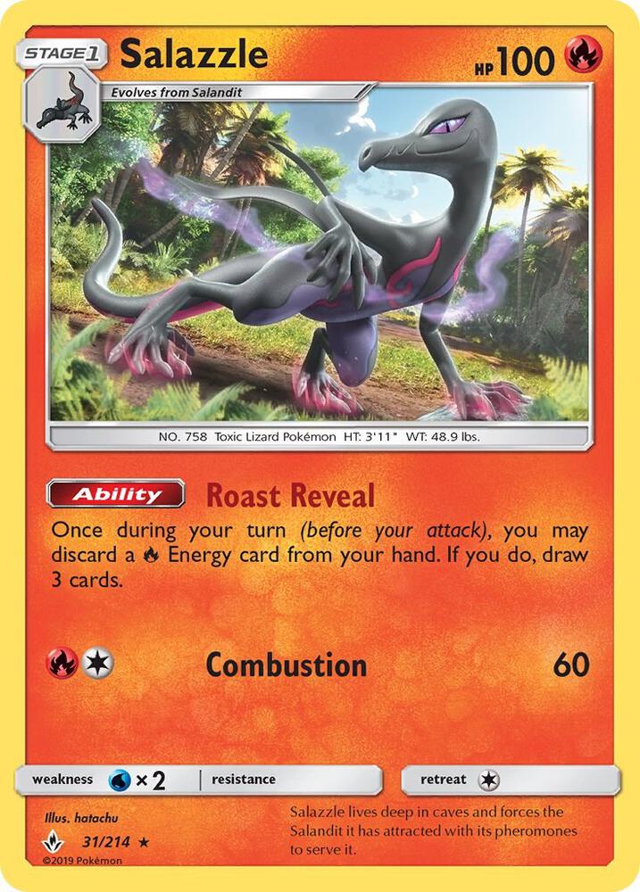 UNB 31/214 Salazzle R