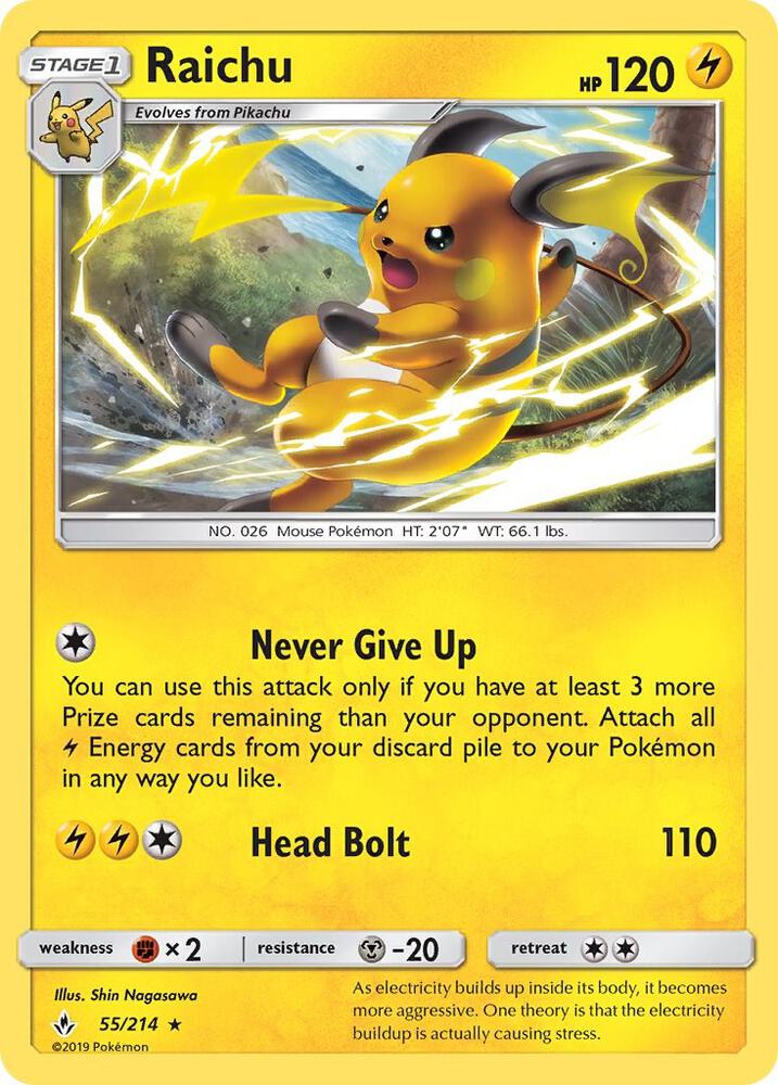UNB 55/214 Raichu R
