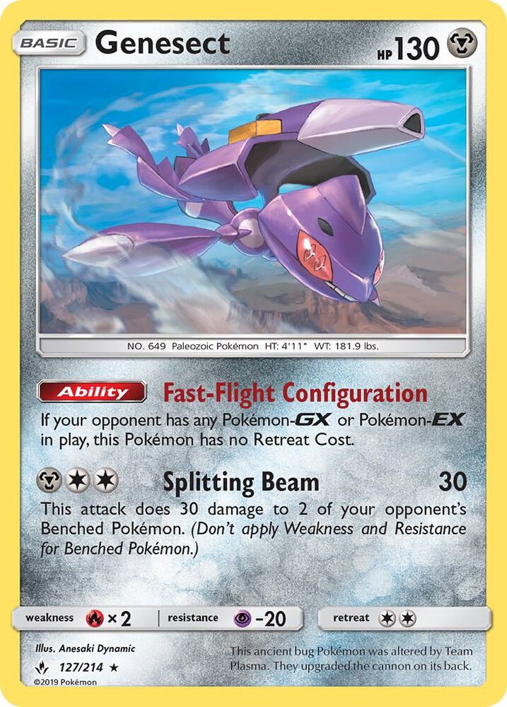 UNB 127/214 Genesect R