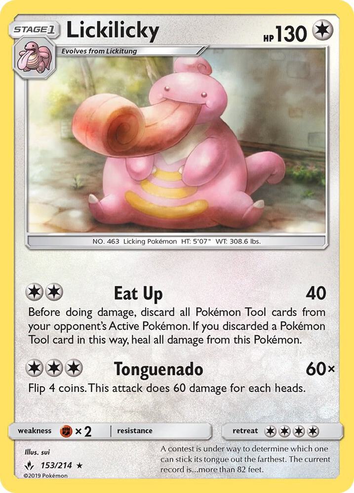 UNB 153/214 Lickilicky R