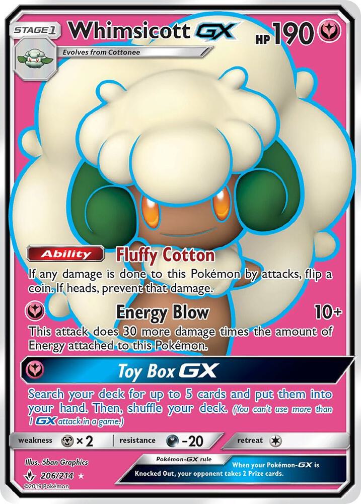 UNB 206/214 Whimsicott GX SR