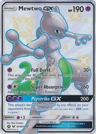 HIFSV SV59/SV94 Mewtwo GX