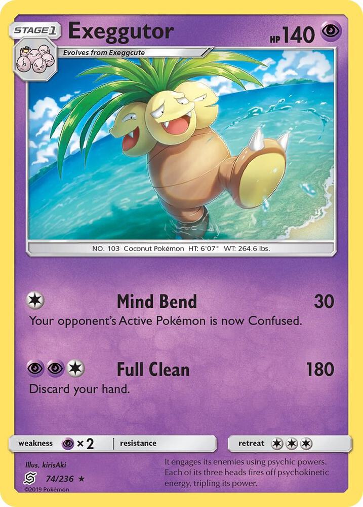 UNM 74/236 Exeggutor R