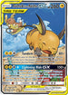UNM 221/236 Raichu & Alolan Raichu GX SR