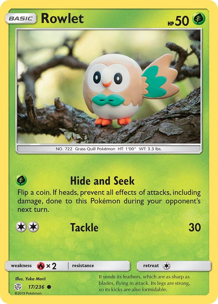 CEC 17/236 Rowlet - 17/236 C