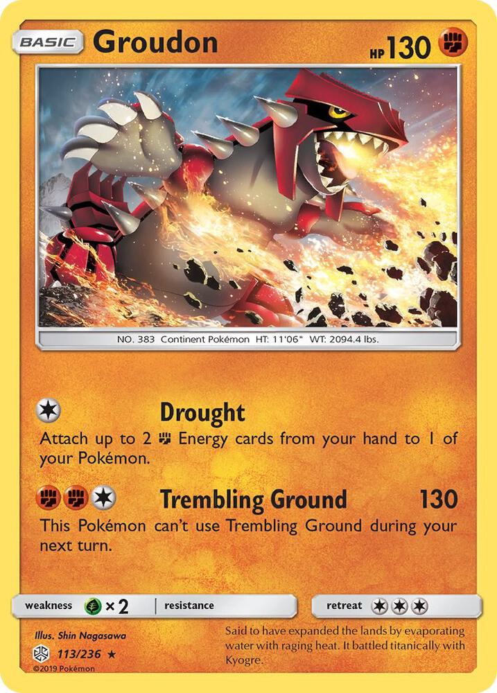 CEC 113/236 Groudon R