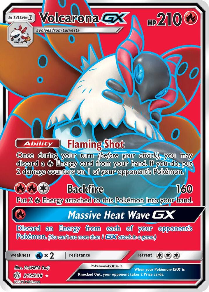 CEC 213/236 Volcarona GX SR