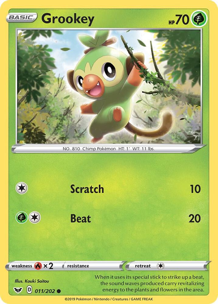 SSH 011/202 Grookey C