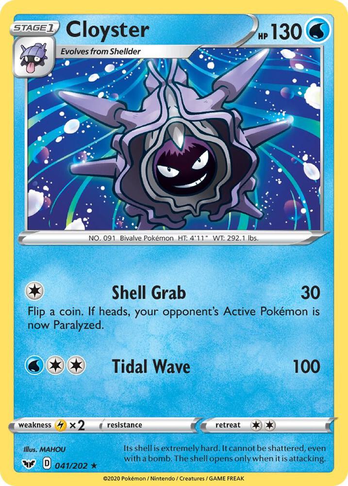 [Reverse Holo] SSH 041/202 Cloyster R