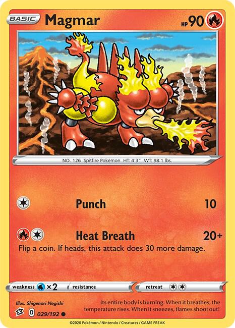 [Reverse Holo] RCL 029/192 Magmar C