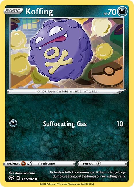 [Reverse Holo] RCL 112/192 Koffing C