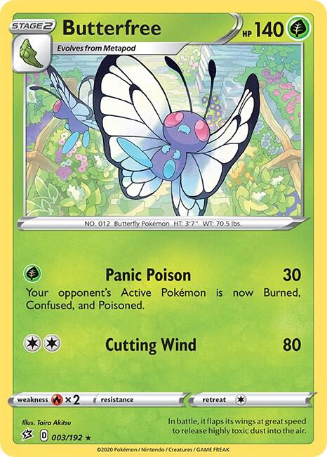 [Reverse Holo] RCL 003/192 Butterfree R