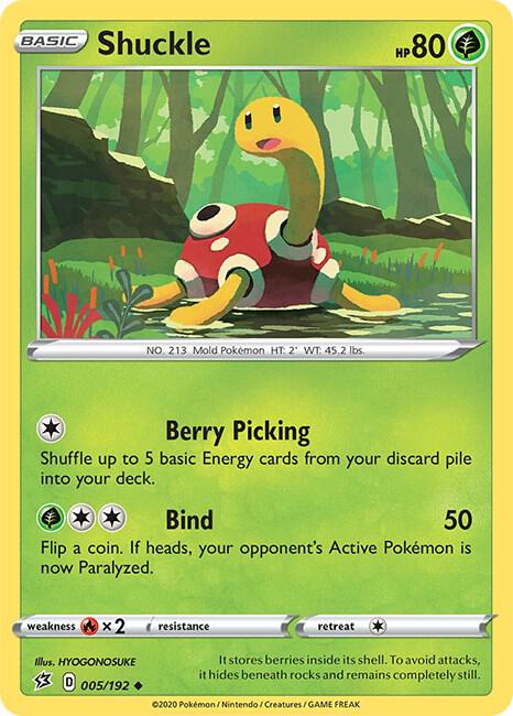 [Reverse Holo] RCL 005/192 Shuckle U