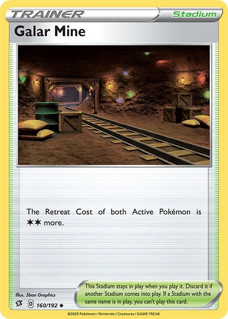 [Reverse Holo] RCL 160/192 Galar Mine U