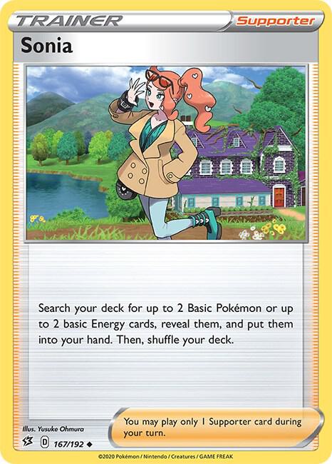 [Reverse Holo] RCL 167/192 Sonia U