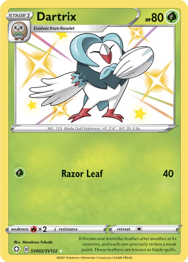 SHFSV SV002/SV122 Dartrix