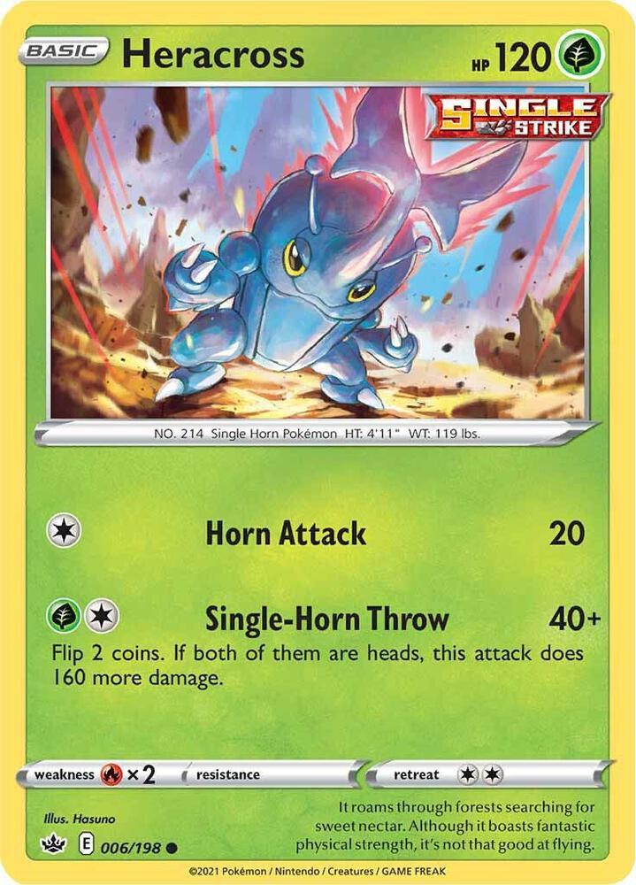 [Reverse Holo] CRE 006/198 Heracross C