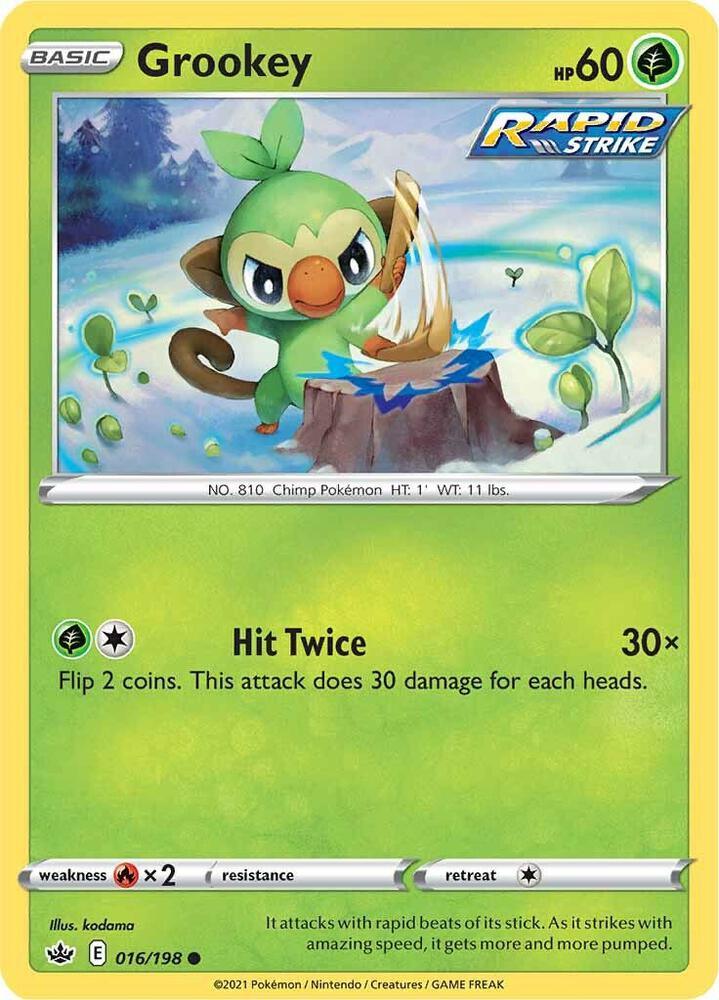 [Reverse Holo] CRE 016/198 Grookey C