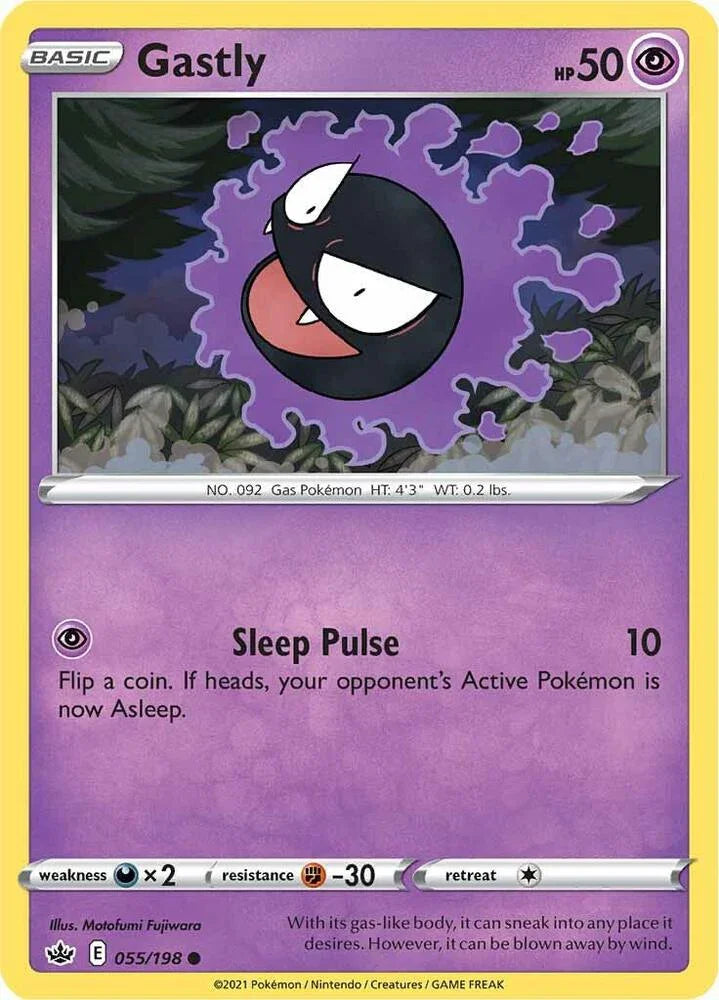 [Reverse Holo] CRE 055/198 Gastly C