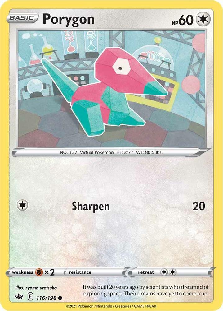 [Reverse Holo] CRE 116/198 Porygon C