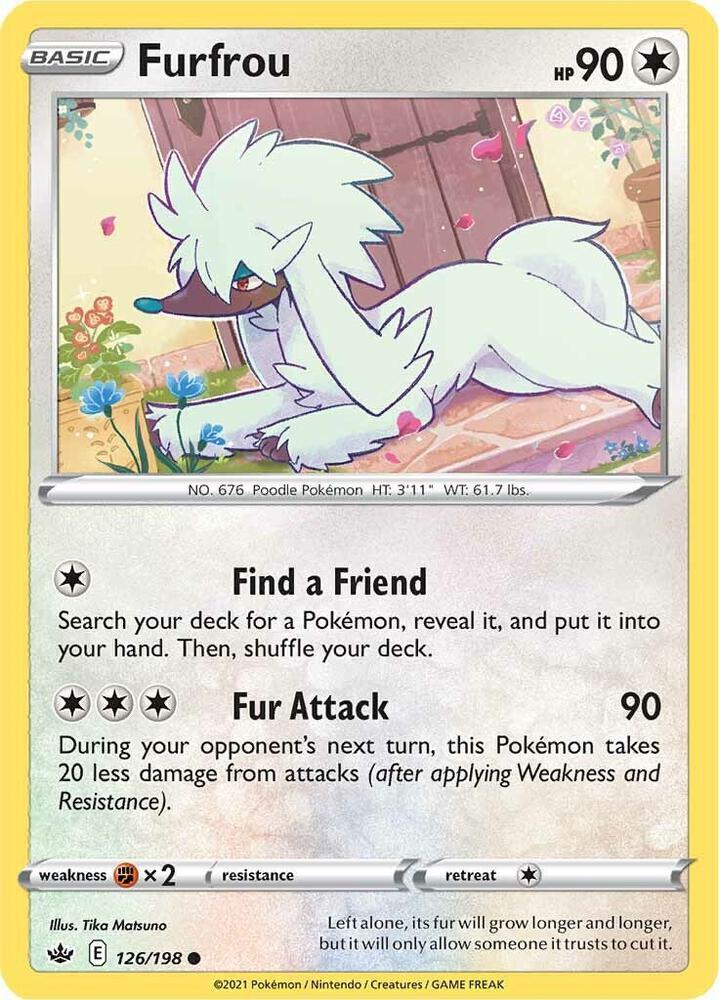 [Reverse Holo] CRE 126/198 Furfrou C
