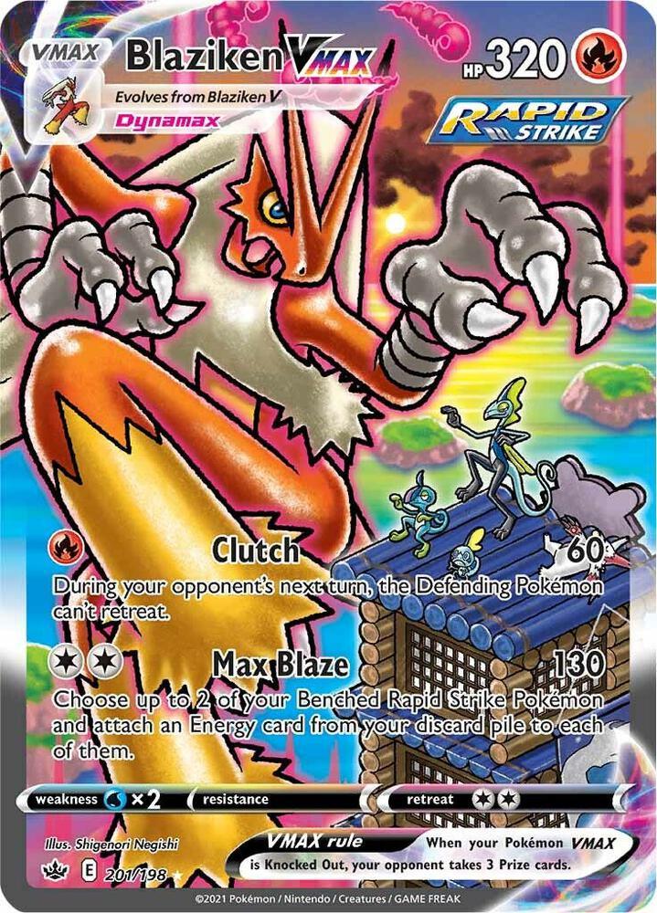 CRE 201/198 Blaziken VMAX SR