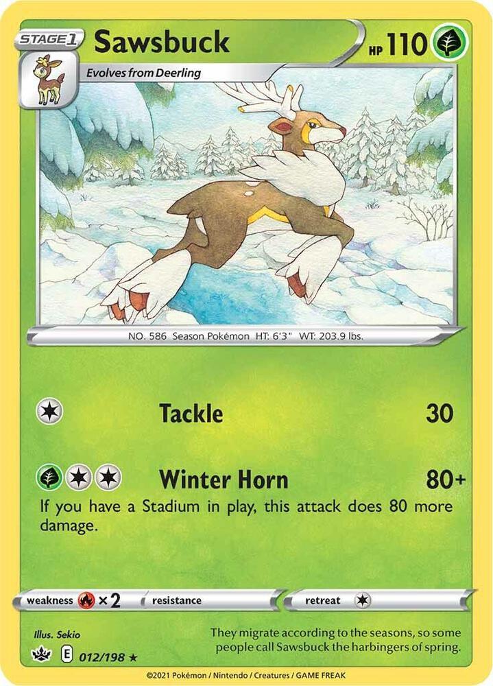 CRE 012/198 Sawsbuck R