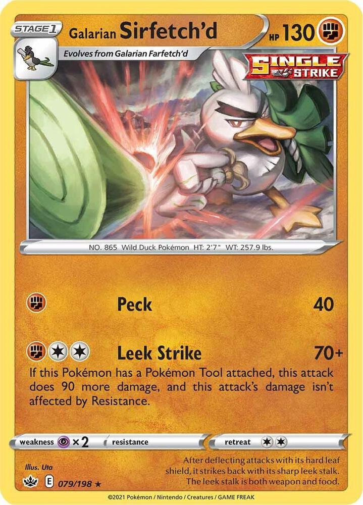 CRE 079/198 Galarian Sirfetch'd R