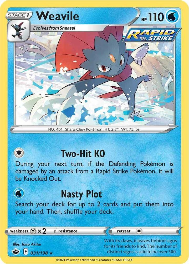 CRE 031/198 Weavile RH
