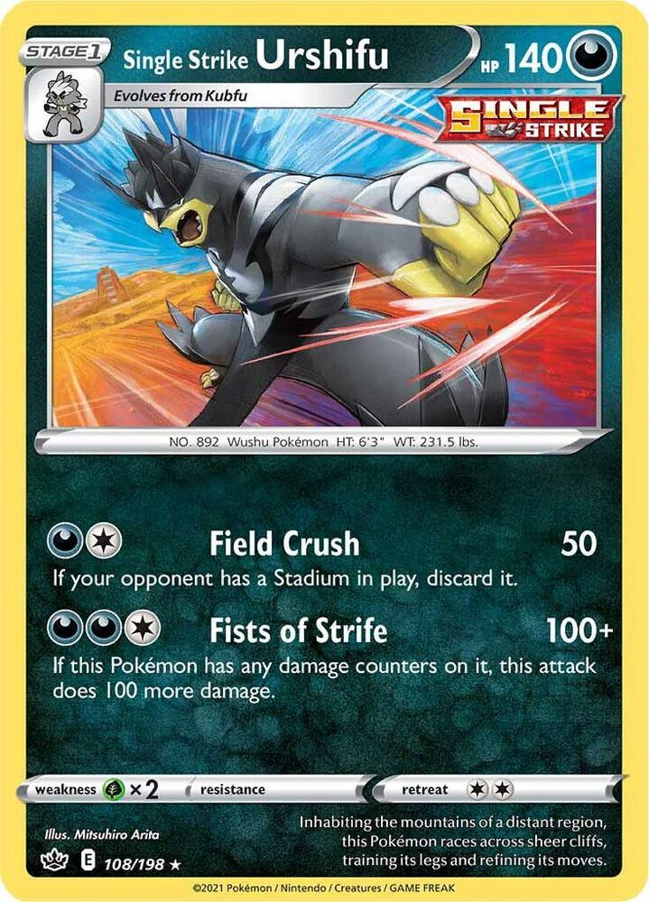 CRE 108/198 Single Strike Urshifu RH