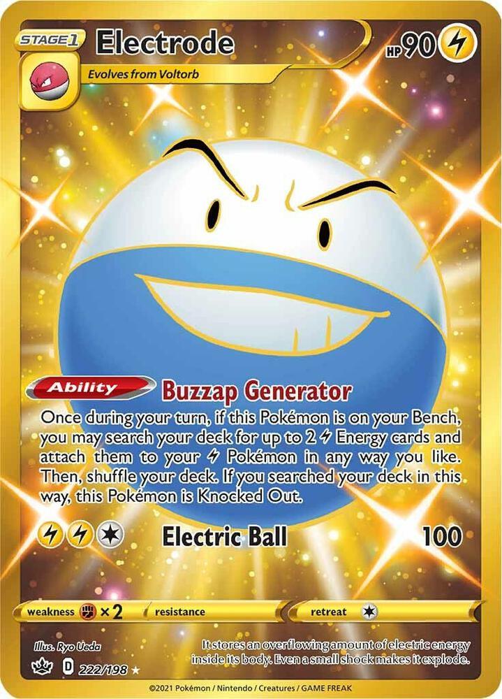 CRE 222/198 Electrode SR