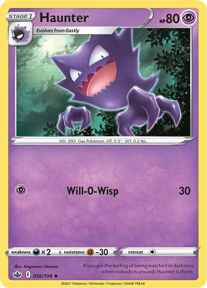 [Reverse Holo] CRE 056/198 Haunter U