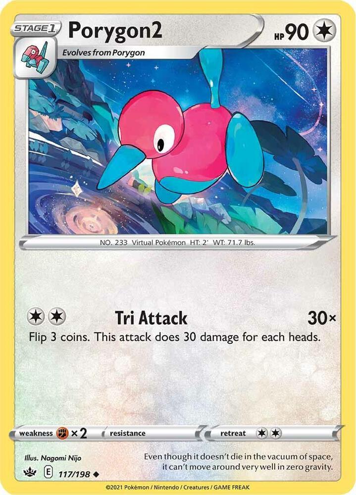 [Reverse Holo] CRE 117/198 Porygon2 U
