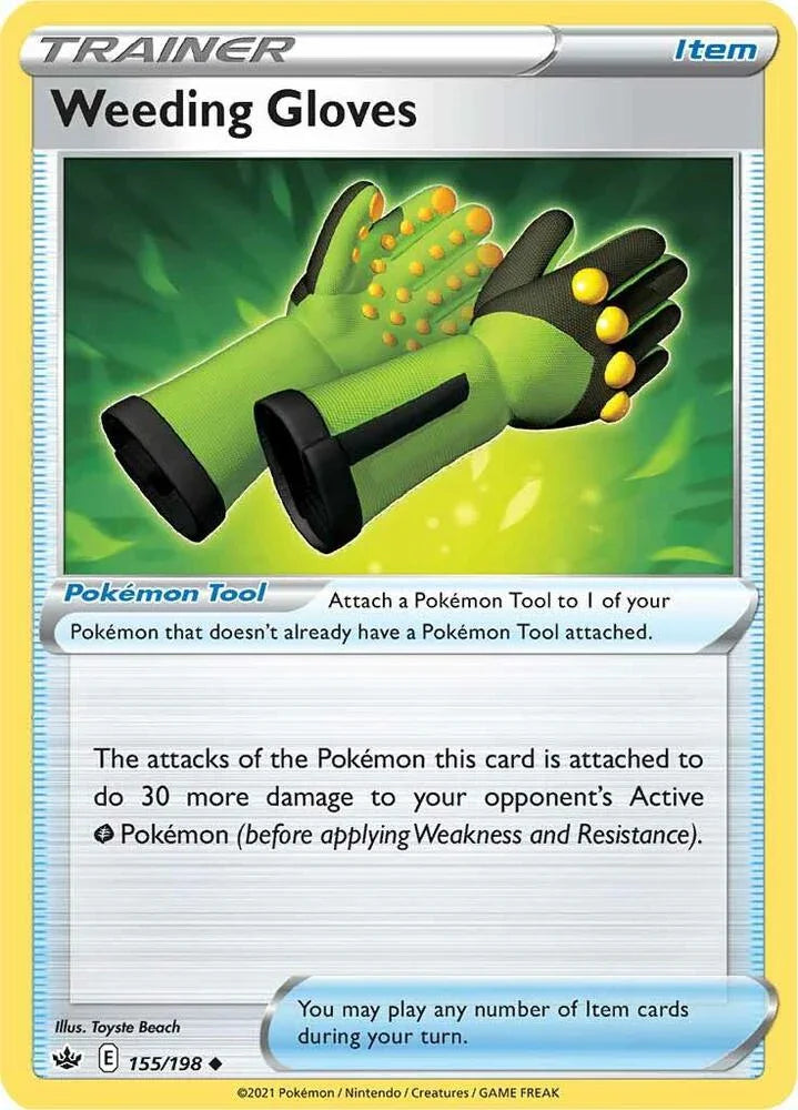 [Reverse Holo] CRE 155/198 Weeding Gloves U