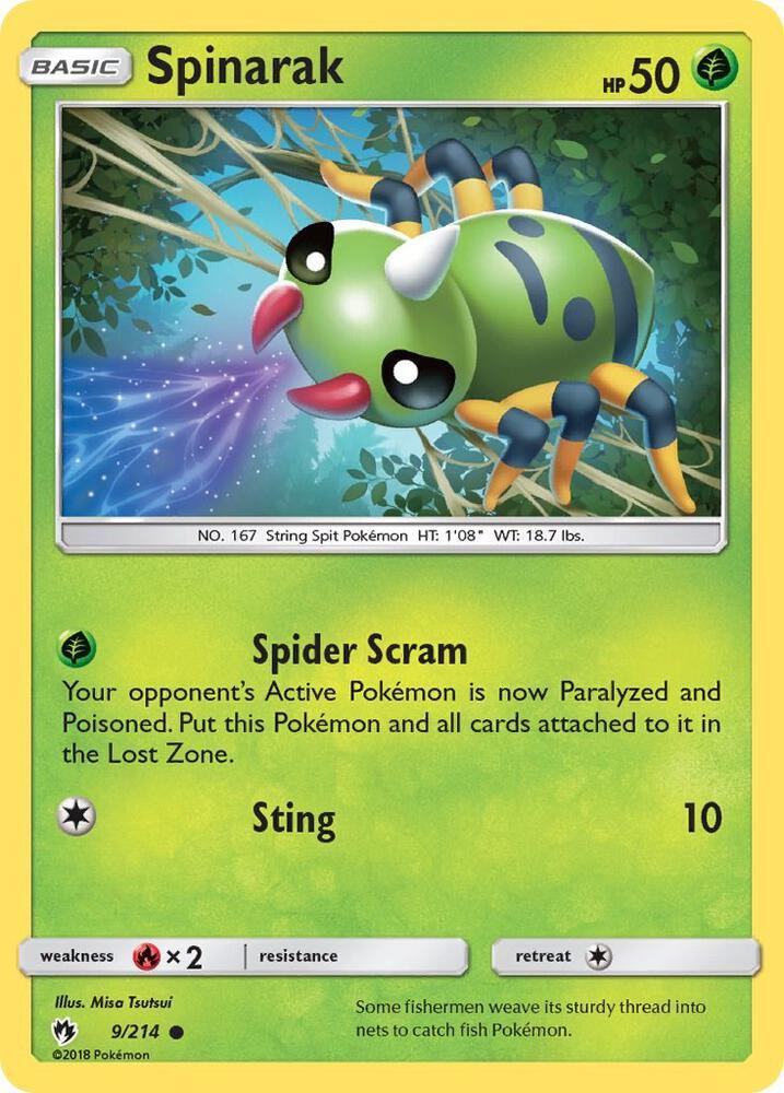 LOT 9/214 Spinarak C