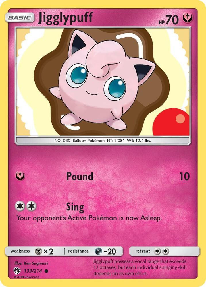 LOT 133/214 Jigglypuff C