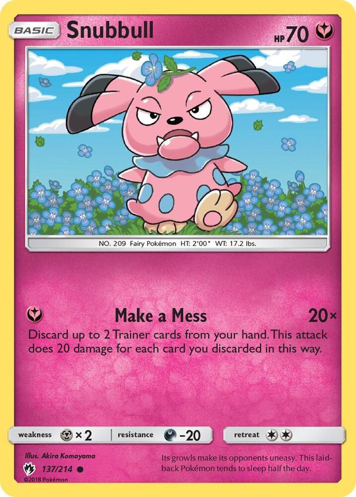 LOT 137/214 Snubbull C