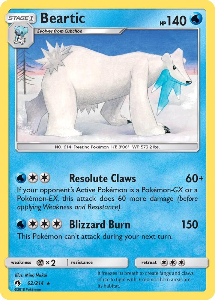 LOT 62/214 Beartic R