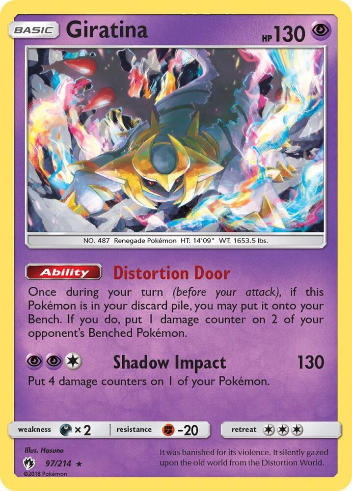 LOT 97/214 Giratina RH