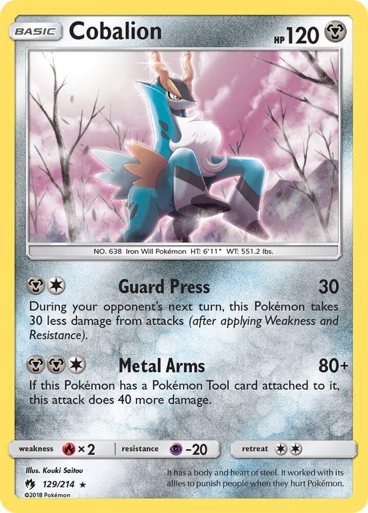 LOT 129/214 Cobalion RH