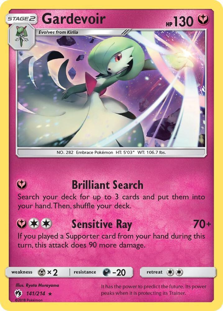 LOT 141/214 Gardevoir RH
